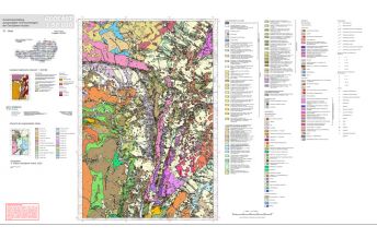 Geology and Mineralogy GeoFast-Karte 21, Horn 1:50.000 Geologische Bundesanstalt