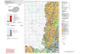 Geology and Mineralogy GeoFast-Karte 5, Gmünd 1:50.000 Geologische Bundesanstalt