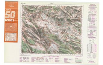 Hiking Maps Apennines IGMI-Karte 359, L'Aquila 1:50.000 Istituto Geografico Militare