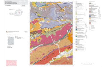 Geologie und Mineralogie Geofast Karte 103, Kindberg 1:50.000 Geologische Bundesanstalt