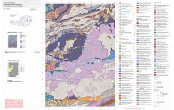 Geology and Mineralogy Geofast Karte 73 - Türnitz 1:50.000 Geologische Bundesanstalt