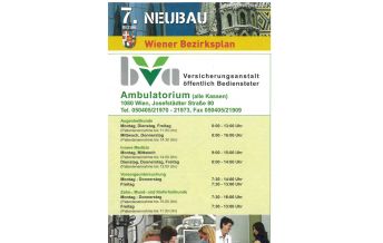 Stadtpläne Bezirksplan Wien - 7, Neubau Compress Verlagsgesellschaft m.b.H.