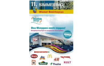 Stadtpläne Bezirksplan Wien - 11, Simmering Compress Verlagsgesellschaft m.b.H.