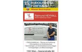 Stadtpläne Bezirksplan Wien - 15, Rudolfsheim-Fünfhaus Compress Verlagsgesellschaft m.b.H.