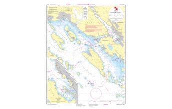Nautical Charts Croatia and Adriatic Sea No. 533 Hidrografski Institut - Sibenski kanal 1:30.000 Hrvatski Hidrografski Institut