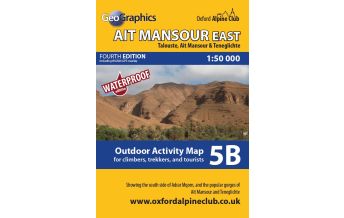 Hiking Maps Morocco OAC Outdoor Activity Map 5b Marokko - Ait Mansour East 1:5.000 Oxford Alpine Club