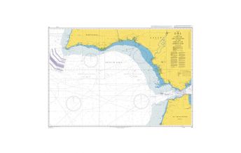 Nautical Charts British Admiralty Seekarte 91 - Cabo de Sao Vicente to the Strait of Gibraltar 1:375.000 The UK Hydrographic Office