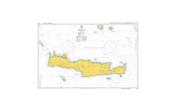 Nautical Charts No. 1091 Admiralty Chart - Nisos Kriti / Kreta The UK Hydrographic Office