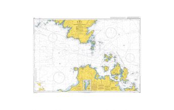 Nautical Charts British Admiralty Seekarte 1213 - Bonifacio Strait - Korsika, Sardinien 1:50.000 The UK Hydrographic Office