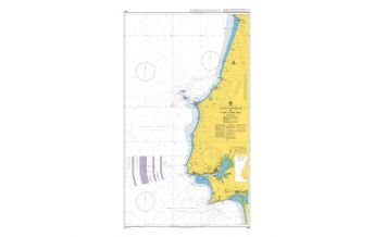 Nautical Charts British Admiralty Seekarte 3635 - Cabo Mondego to Cabo Espichel 1:200.000 The UK Hydrographic Office