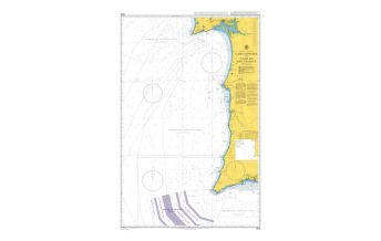 Nautical Charts British Admiralty Seekarte 3636 - Cabo Espichel to Cabo de Sao Vicente 1:200.000 The UK Hydrographic Office