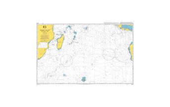 Nautical Charts British Admiralty Seekarte 4070 - Indian Ocean - Southern Part 1:10.000.000 The UK Hydrographic Office