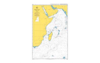 Nautical Charts British Admiralty Seekarte 4072 - Indian Ocean - Western Part 1:10.000.000 The UK Hydrographic Office