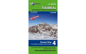 Wanderkarten Marokko OAC Ranger Map 4, Toubkal 1:50.000 Oxford Alpine Club