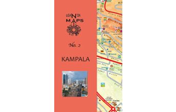 Stadtpläne East Africa Maps No. 2 - Kampala and Region (Uganda) East Africa Maps