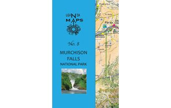 Road Maps East Africa Maps No. 8 - Murchison Falls National Park Uganda East Africa Maps