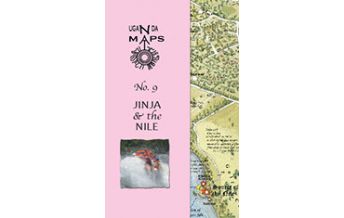 Road Maps East Africa Maps No. 9 - Jinja & the Nile Uganda East Africa Maps