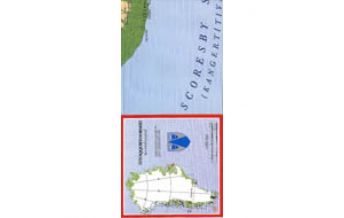Hiking Maps Denmark - Greenland Saga Map 20 Grönland - Ittoqqortoormiit/Scoresbysund 1:250.000 Saga Maps