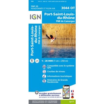 Ign Carte 3044 Ot Port Saint Louis Du Rhone 1 25 000 Freytag Berndt