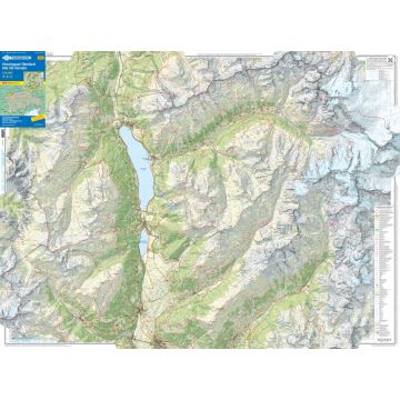 Alta val Venosta. Vinschgauer Oberland Carta topografica in scala 1