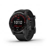 Wearables & Smartwatches Fenix 7s Solar - Schiefergrau mit schwarzem Armband Garmin
