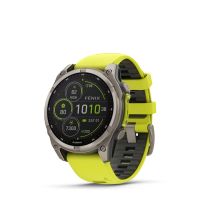 Smartwatches Fenix 8 Solar - Sapphire, Graphit/Titanium Titan Garmin