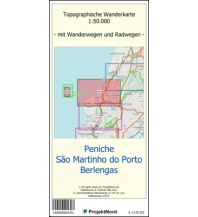 Wanderkarten Portugal Peniche - São Martinho do Porto - Berlengas 1:50.000 / 1:25.000 Mollenhauer & Treichel
