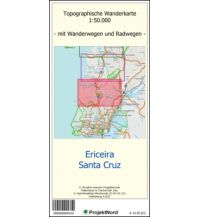 Hiking Maps Portugal Ericeira - Santa Cruz 1:50.000 Mollenhauer & Treichel