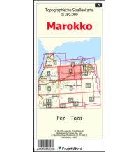 Straßenkarten Marokko 5 Fez - Taza Mollenhauer & Treichel