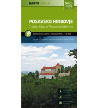 Wanderkarten Slowenien Rad- & Wanderkarte Posavsko Hribovje 1:75.000 Kartografija Slovenija