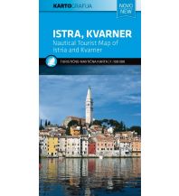 Straßenkarten Touristische Karte Istra/Istrien, Kvarner 1:100.000 Kartografija Slovenija