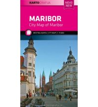 Stadtpläne Stadtplan Maribor/Marburg 1:15.000 Kartografija Slovenija