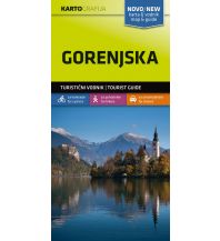 Mountainbike Touring / Mountainbike Maps Wander- & MTB-Karte Gorenjska/Karawanken 1:40.000 Kartografija Slovenija