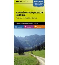 Mountainbike Touring / Mountainbike Maps Wander- & MTB-Karte Kamniško-Savinjske Alpe/Steiner Alpen, Koroška/Unterkärnten 1:40.000 Kartografija Slovenija