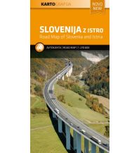 Road Maps Croatia Slowenien + Istrien / Slovenija z Istro 1:270.000 Kartografija Slovenija