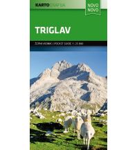 Wanderkarten Slowenien Pocket Guide Wanderkarte Triglav 1:25.000 Kartografija Slovenija