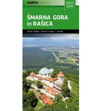 Wanderkarten Slowenien Pocket Guide Šmarna gora in/und Rašice 1:25.000 Kartografija Slovenija