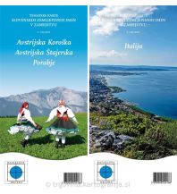 Straßenkarten Österreich Tematske karte slovenskih zemljepisnih imen v zamejstvu 1:125.000 Kartografija Slovenija