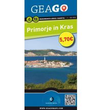 Hiking Maps Slovenia GeaGo Rekreacijska Karta Primorje in Kras/Karst 1:50.000 GeaGo