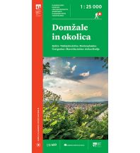 Hiking Maps Slovenia PZS-Wanderkarte Domžale in okolica 1:25.000 Planinska Zveza Slovenije