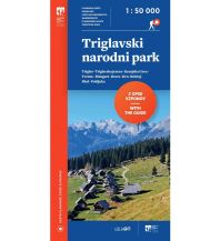 Hiking Maps Slovenia PZS-Wanderkarte Triglavski narodni park 1:50.000 Planinska Zveza Slovenije