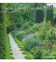 Calendars English Country Gardens 2025 - Wand-Kalender - Broschüren-Kalender - 30x30 - 30x60 geöffnet - Garten Neumann druck 