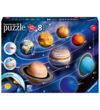 Children's Books and Games Ravensburger 3D Puzzle Planetensystem 11668 - Planeten als 3D Puzzlebälle - Sonnensystem für Kinder Ravensburger Spiele