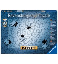 Ravensburger Krypt Puzzle Silber mit 654 Teilen, Schweres Puzzle für Erwachsene und Kinder ab 14 Jahren - Puzzeln ohne Bild, nur nach Form der Puzzleteile Ravensburger Spiele