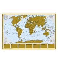 Weltkarten Scratchmap/Rubbelkarte THE WORLD Stiefel GmbH