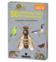 50 heimische* Tiere in Stadt und Garten entdecken und bestimmen Moses Verlag