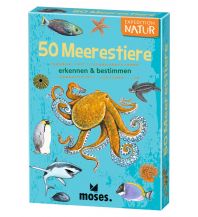 Kinderbücher und Spiele Expedition Natur 50 Meerestiere Moses Verlag