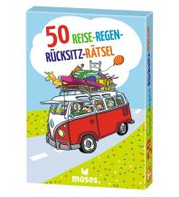 Geografie Moses Quiz - 50 Reise-Regen-Rücksitz-Rätsel Moses Verlag
