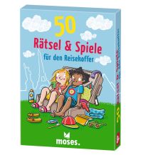 Kinderbücher und Spiele 50 Rätsel & Spiele für den Reisekoffer moses Verlag