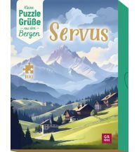 Kinderbücher und Spiele Servus! Kleine Puzzle-Grüße aus den Bergen Foto-Kunstverlag Groh